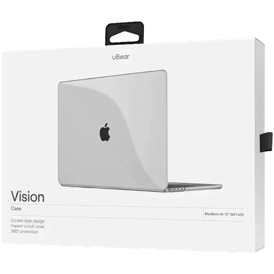 UBEAR Чехол-накладка Vision  Прозрачный для MacBook Air 13 — image №2
