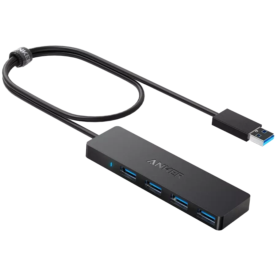 ANKER  USB Hub  Black — Image №1