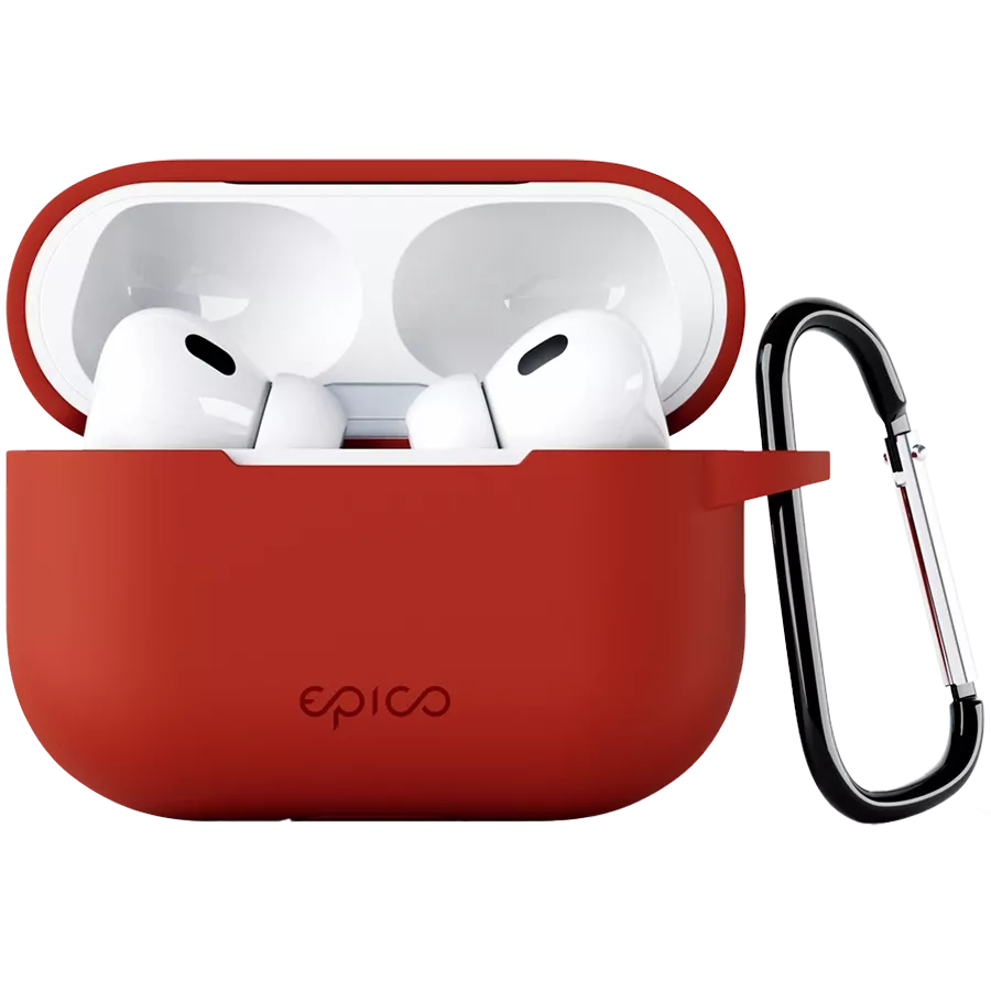 Чехол EPICO для AirPods Pro (Gen. 2), Красный — image №1