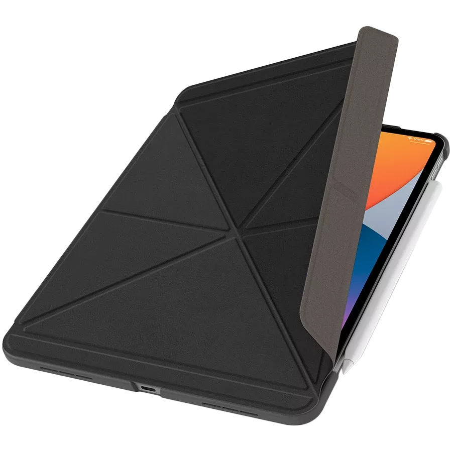 Обложка Smart Cover MOSHI VersaCover  Угольно-чёрная для iPad Air (4-го поколения)/Pro 11 дюймов (3-го поколения) — Изображение №1