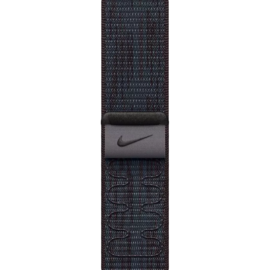 APPLE 40mm Nike Sport Loop Ремінець Nike Sport Loop Чёрный/Cиний за Apple Watch 40 mm — Зображення №1