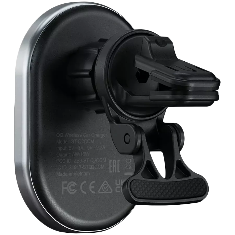 Автомобільний зарядний пристрій Satechi Magnetic Wireless Car Charger Space Gray  ST-Q2CCM — Зображення №2