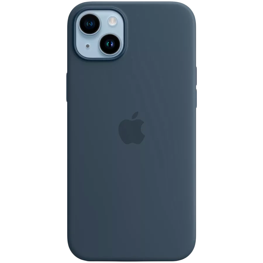 Чохол APPLE силіконовий with MagSafe Storm Blue для iPhone 14 Plus — Зображення №1