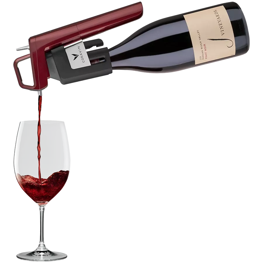 CORAVIN Timeless Six Plus Timeless Six+ Система сохранения вина, Темно-красный — Изображение №10