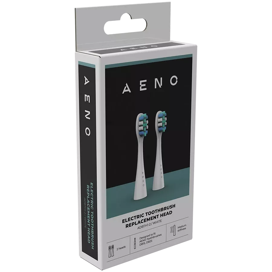 Насадки для зубной щетки AENO, Белый, 2 шт. — image №4