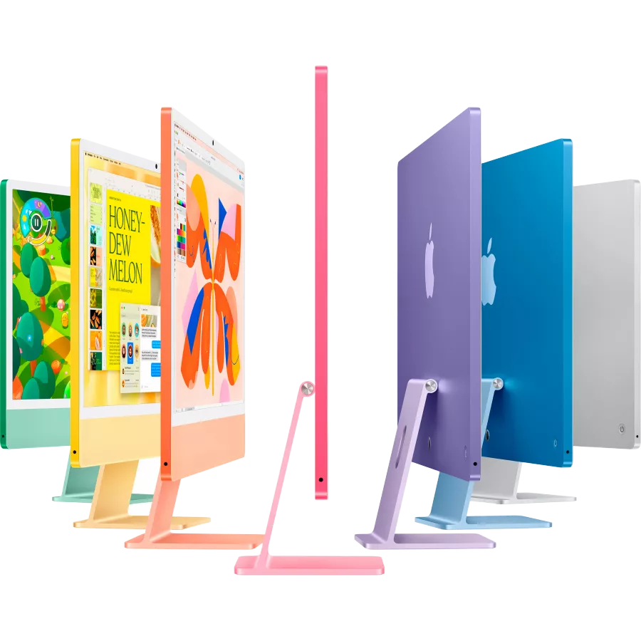 iMac 24", Apple M4 (8C CPU/8C GPU), 16 GB, 256 GB SSD — სურათი №4