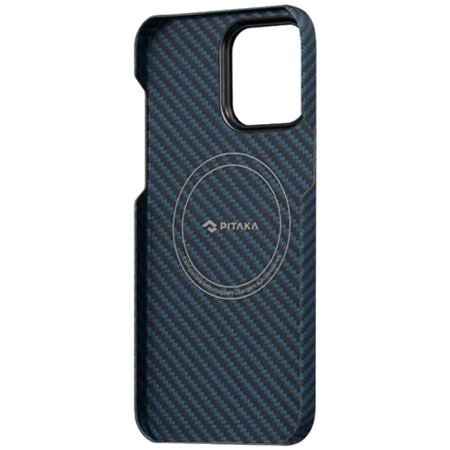 PITAKA Іс MagEZ Case 3 with MagSafe Көк for iPhone 14 Pro Max — image №2