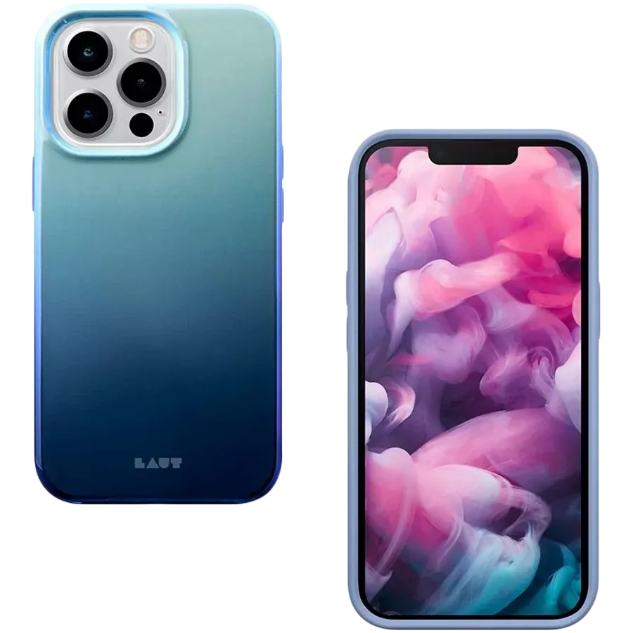LAUT Protective Case Huex Fade , Electric Blue for iPhone 13 Pro — Image №2