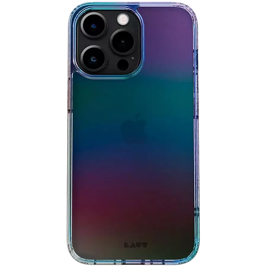 Чехол LAUT Holo  Чёрный для iPhone 14 Pro — Изображение №1