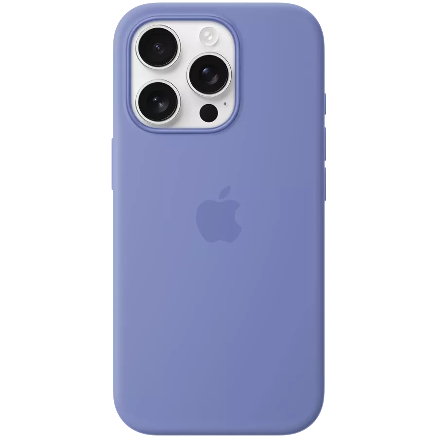 APPLE Чохол силіконовий з MagSafe Periwinkle для iPhone 16 Pro — Зображення №1