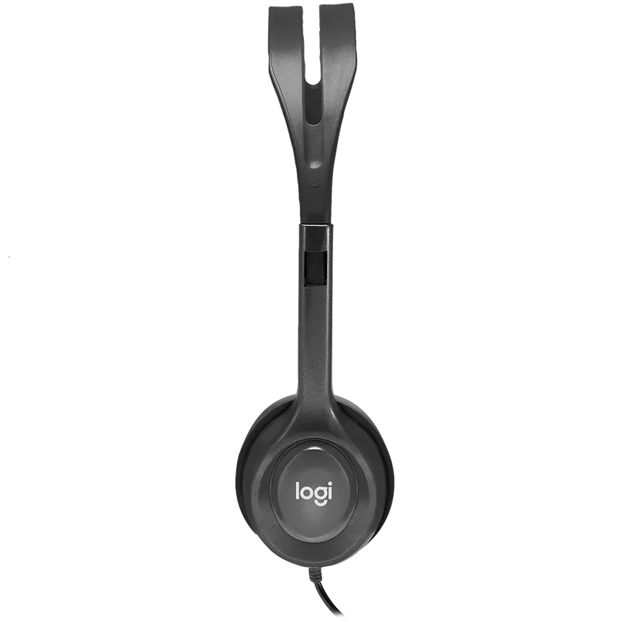 Наушники LOGITECH H111, Серый/Серебристый — image №4