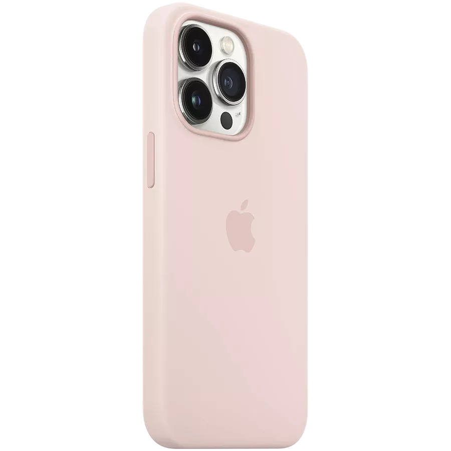 Чехол APPLE силиконовый с MagSafe Chalk Pink для iPhone 13 Pro — Изображение №2