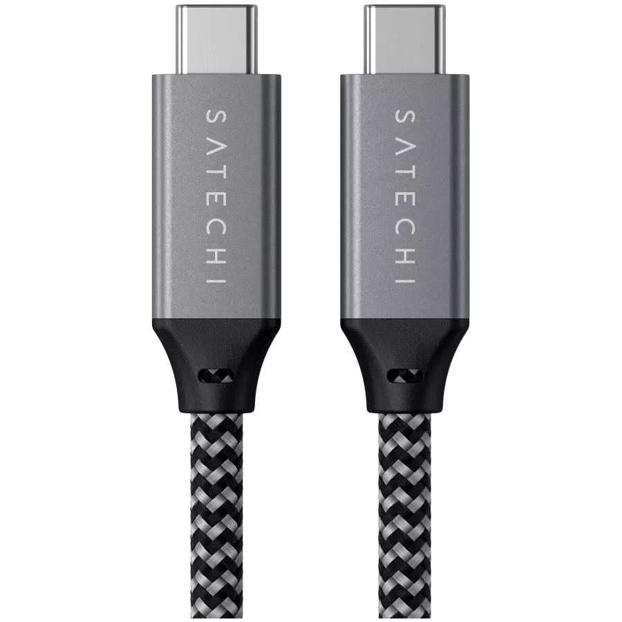 SATECHI USB-C մալուխ , Մոխրագույն, 0.25մ — image №3