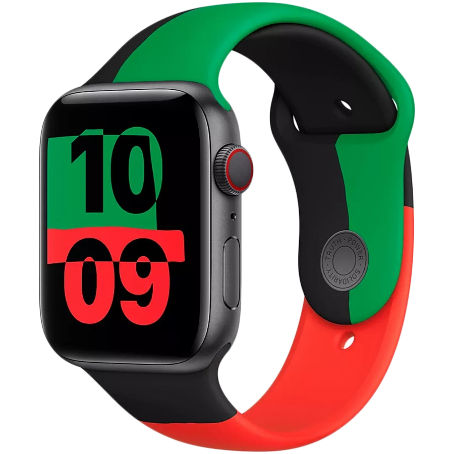 Band APPLE 44mm Sport Band - Regular Black — Image №2