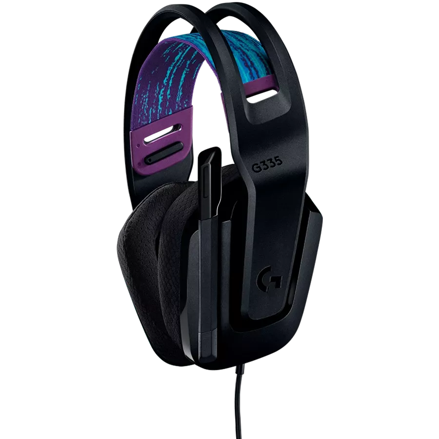 Гарнітура LOGITECH G335 Wired Gaming Black (L981-000978) — Зображення №2