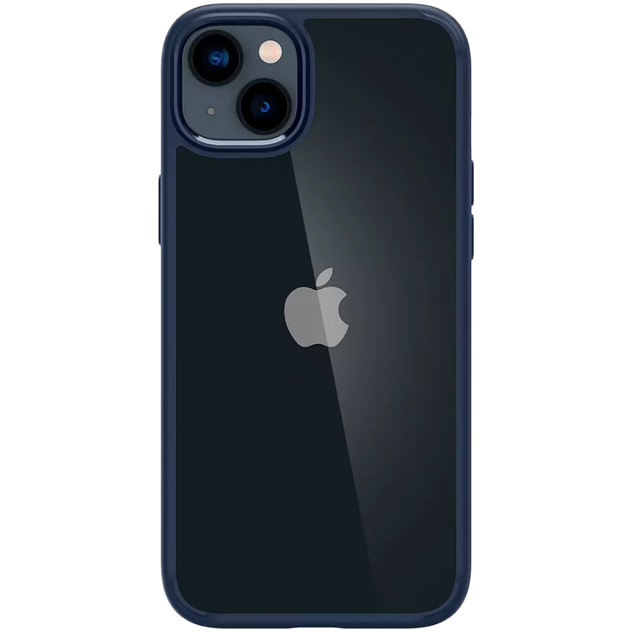 Чохол SPIGEN SGP Ultra Hybrid  Темно-синій для iPhone 14 — Зображення №1