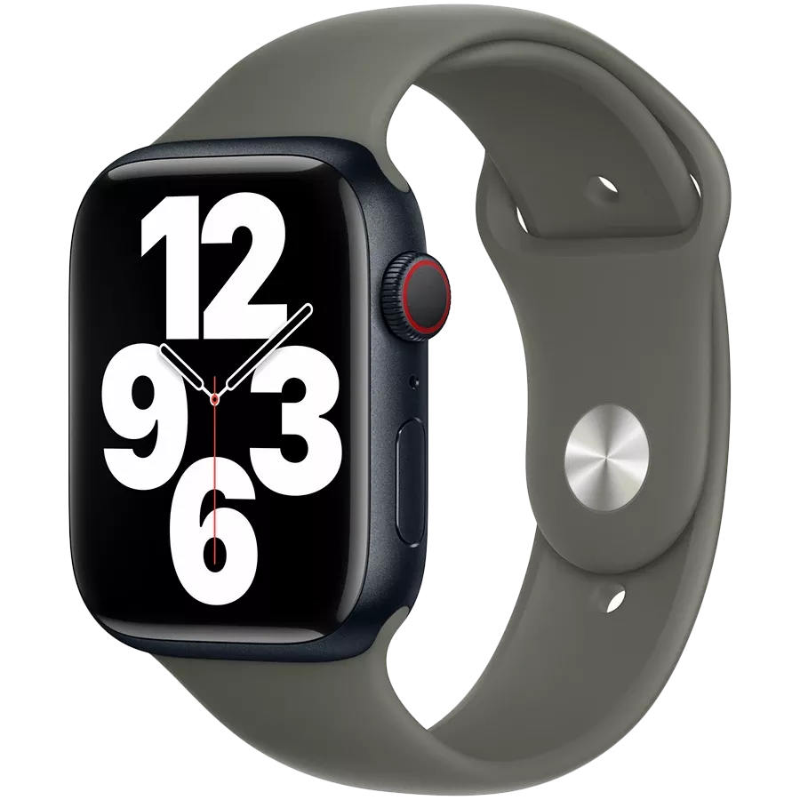 Band APPLE 45mm Sport Band Sport Band Olive for Apple Watch 42/44/45/49 mm — Image №2