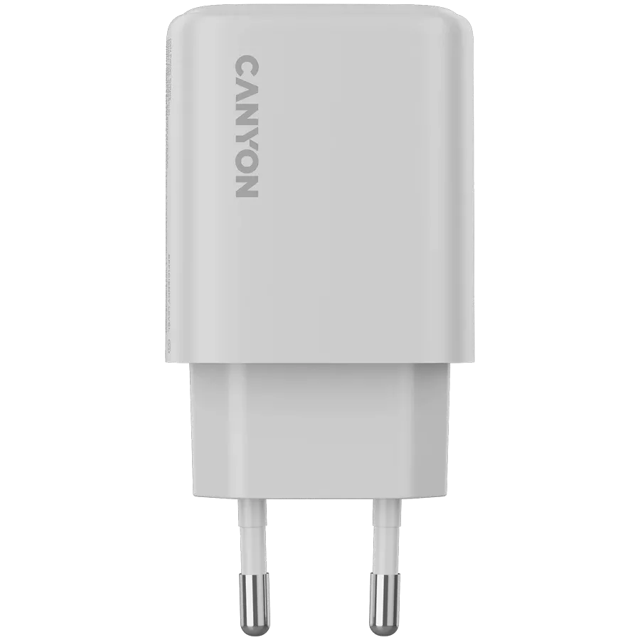 Адаптер питания CANYON OnCharge 250 QC 2*USB/USB-C, 25 Вт — Изображение №2