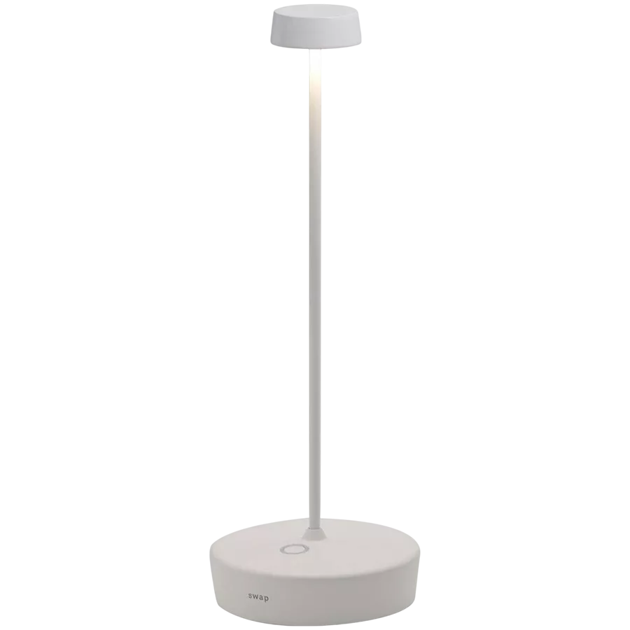 ZAFFERANO SWAP TABLE LAMP 100x290mm. MATT WHITE 2.0W LED 112/120/127 lm. — Image №1