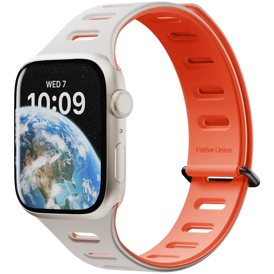 Band Extension NATIVE UNION Active Watch Band 42/44/45/49mm Active Watch Band Oxyfire/Sandstone за Apple Watch 42/44/45/49 mm — Зображення №1