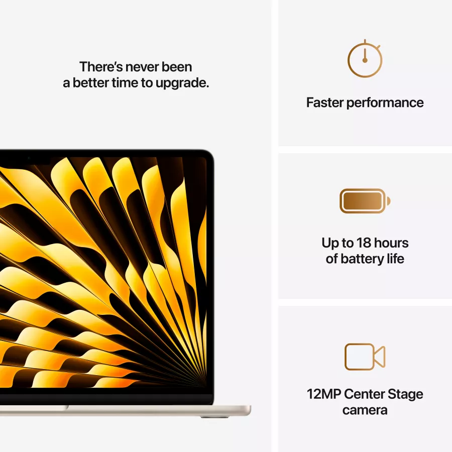 Apple MacBook Air 13.6"  Apple M4 (10C CPU/10C GPU), 16 GB, 512 GB, Starlight, 2025 — Image №11