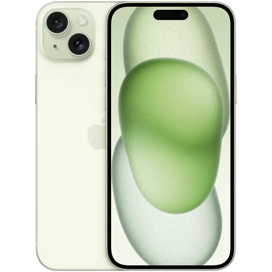 Apple iPhone 15 Plus, 256 GB, Green — Image №1
