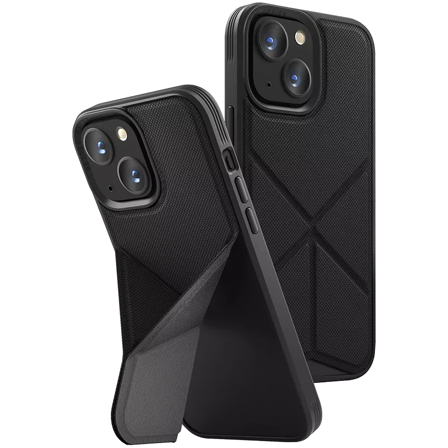 UNIQ Case Transforma with MagSafe, Black for iPhone 13 — Image №1