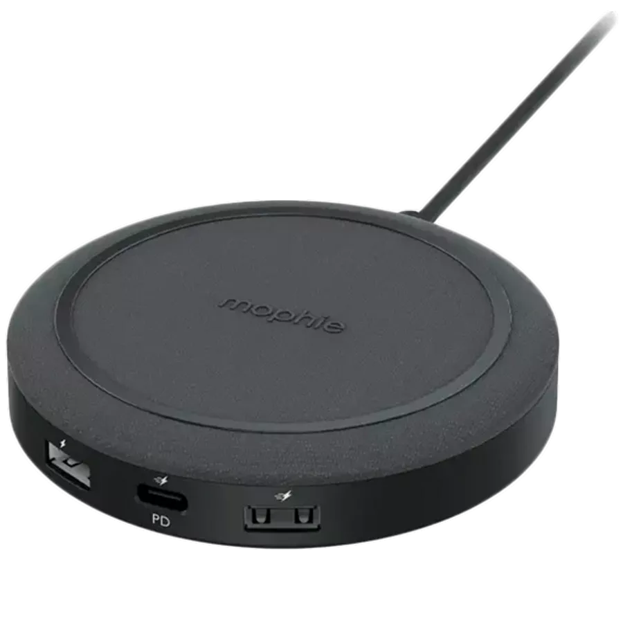 Wireless Charger MOPHIE 3*USB/USB-C 1*USB Type-C, 2*4-pin USB (type A) — image №1