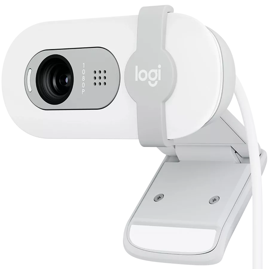Веб-камера LOGITECH Brio 100 Full HD Webcam - OFF-WHITE - USB - EMEA28-935 (L960-001617) — Зображення №2