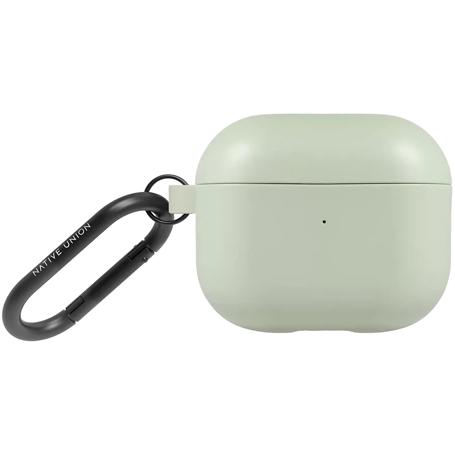 Чехол NATIVE UNION ROAM  Зеленый для AirPods (Gen3) — Изображение №1
