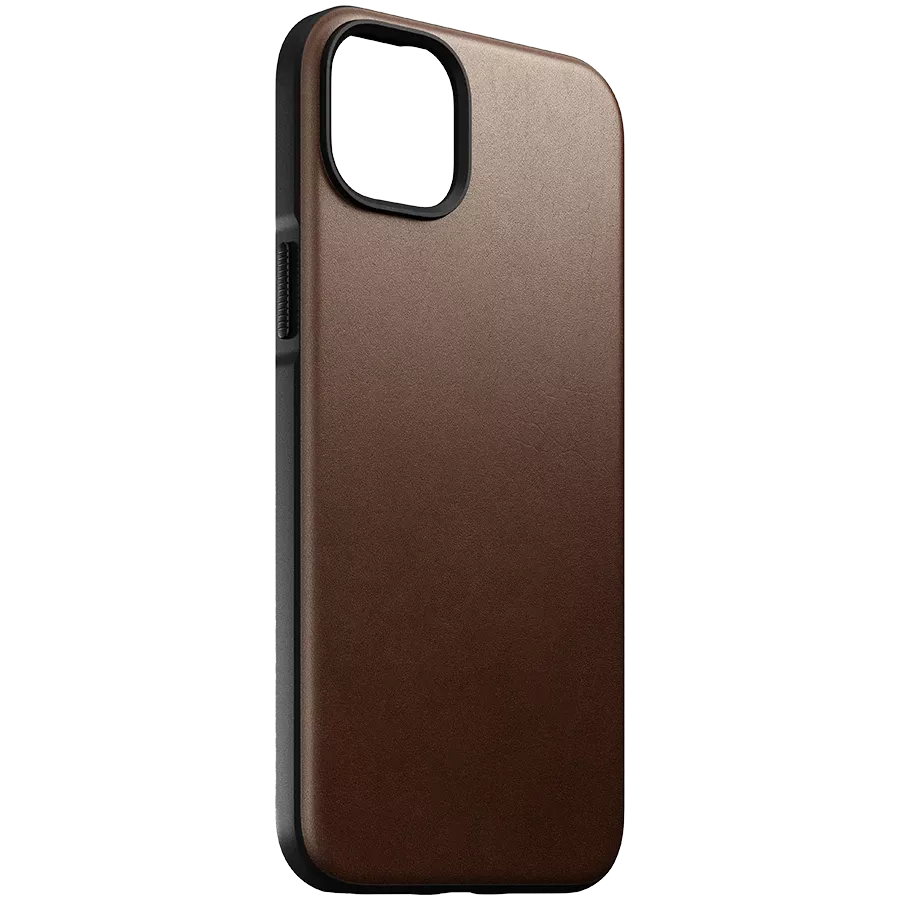 NOMAD Θήκη Modern Horween με MagSafe, Καφέ for iPhone 14 Pro — Εικών №1