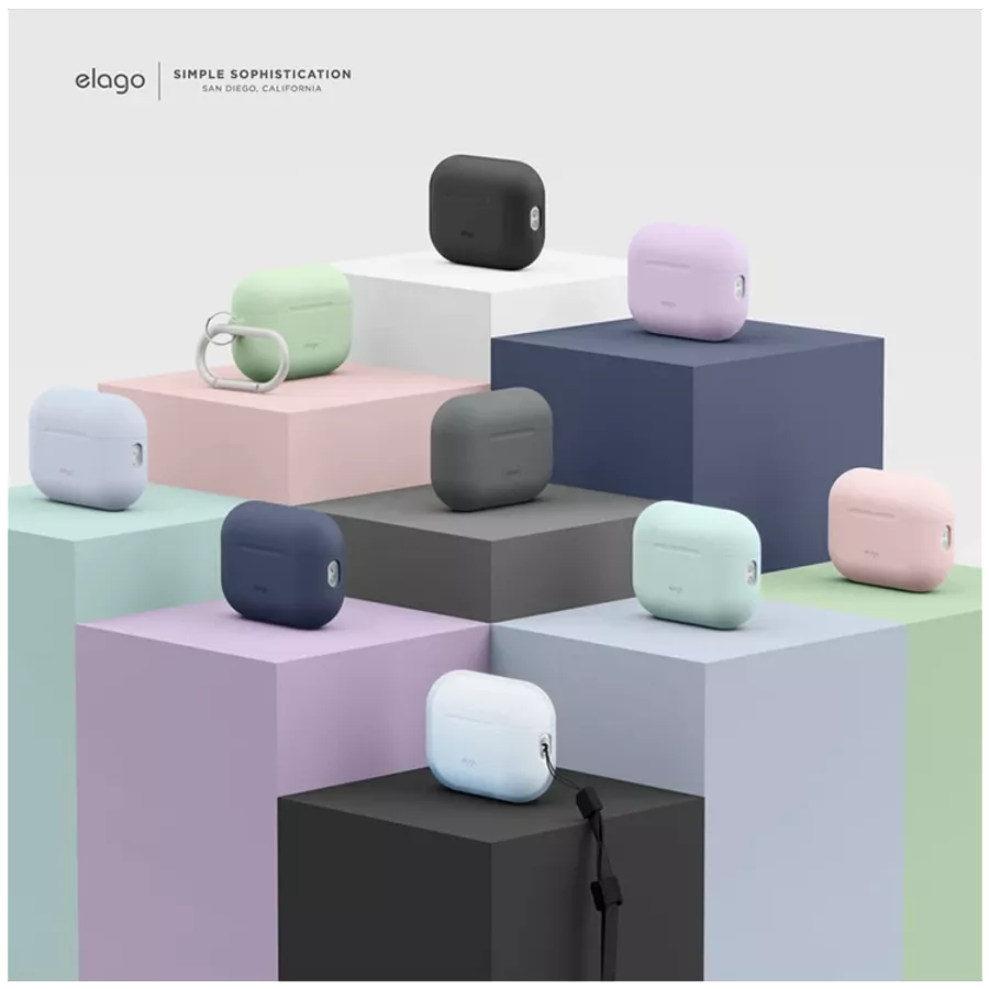 Чохол ELAGO Hang  Nightglow Blue для AirPods Pro (Gen2) — Зображення №2