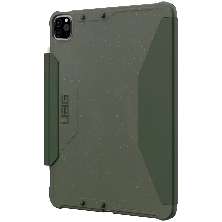 Обложка Smart Folio UAG BIODEGRADABLE OUTBACK  Оливковая для iPad Air (5-го поколения) — Изображение №2
