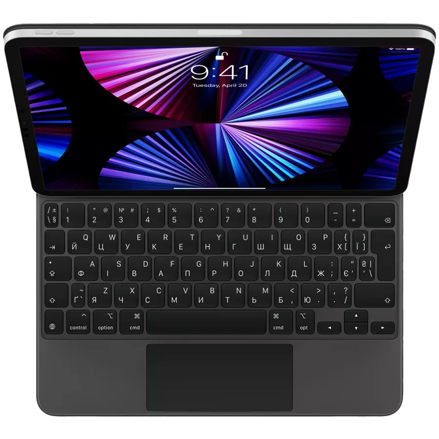 Чохол-клавіатура APPLE Magic Keyboard Чорний для iPad Air (4-го покоління)/iPad Pro 11 дюймів (1-го, 2-го, 3-го і 4-го покоління) — Зображення №5