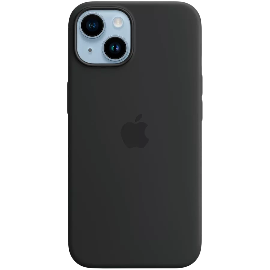 APPLE Silicone Case with MagSafe Midnight for iPhone 14 — Image №1