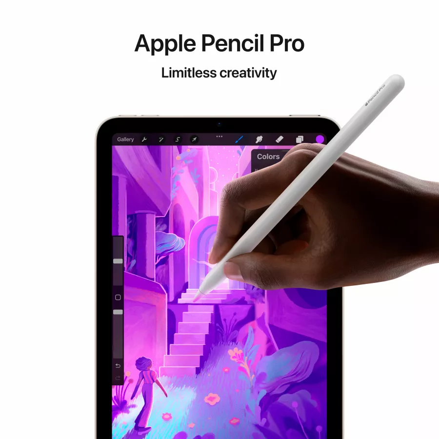 iPad mini (A17 Pro), 128 GB, Wi-Fi, Blue — Image №5
