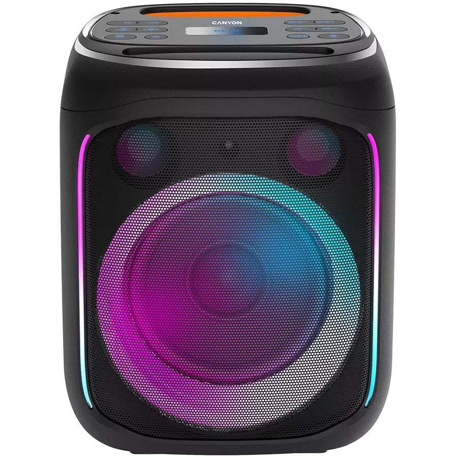 CANYON Portable Speaker, Black/Orange — Image №1