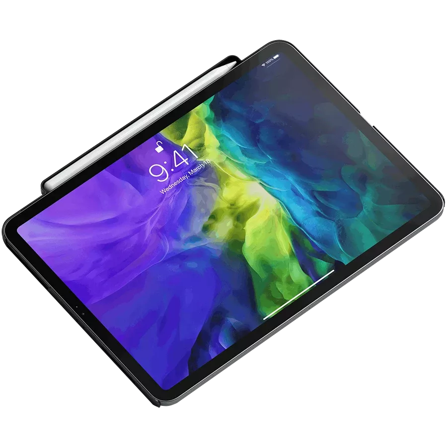 SATECHI Case Vegan-Leather Magnetic Case , Black for iPad Pro 12.9-inch (3rd, 4th and 5th generation)/(6th generation) — Image №2