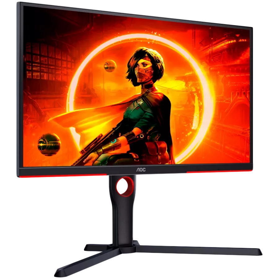 AOC Monitor LED (24.5", 1920x1080, VA) Black — Image №3