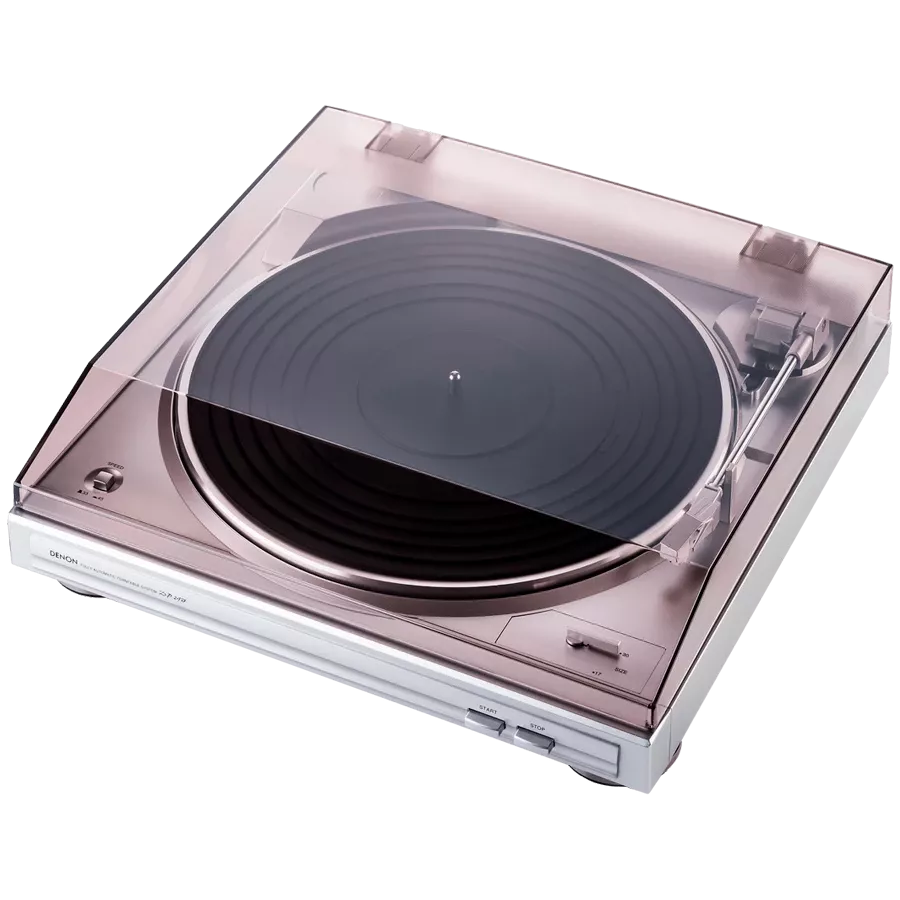 DENON Vinyl Player,  Fully Automatic, Silver — Εικών №2