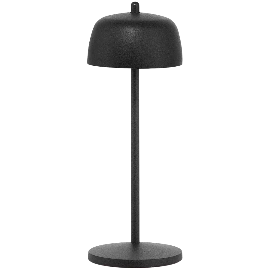 ZAFFERANO CIRCE PRO TABLE LAMP 110x300mm. PAINTED MATT BLACK 2.2W LED 133/154lm. — Image №1