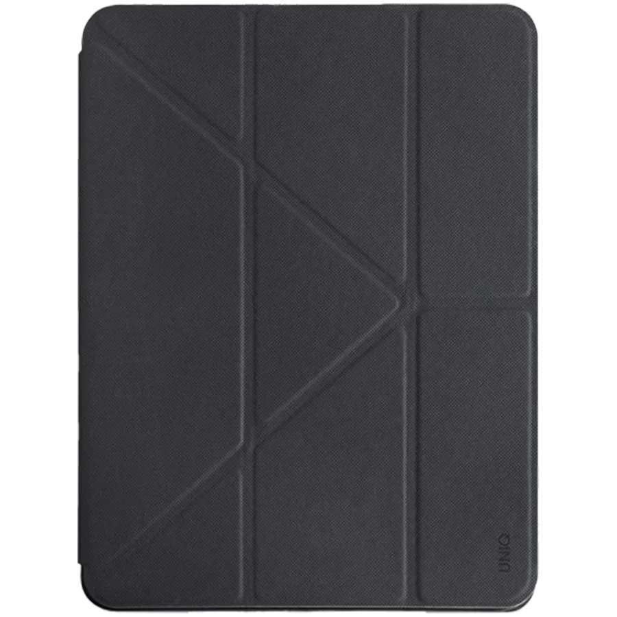 UNIQ Folio Case Transforma Rigor , Black for iPad (7th, 8th and 9th generation) — Image №1