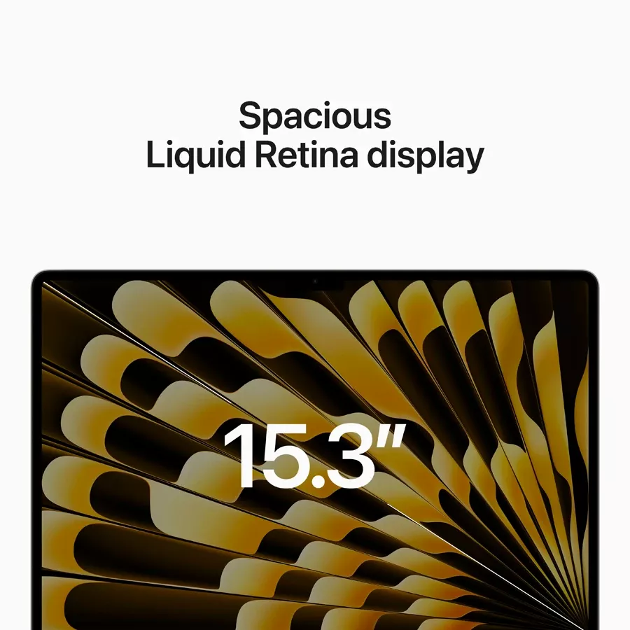 MacBook Air 15.3"  M2 (8C CPU/10C GPU), 8 GB, 512 GB, Starlight — Image №6