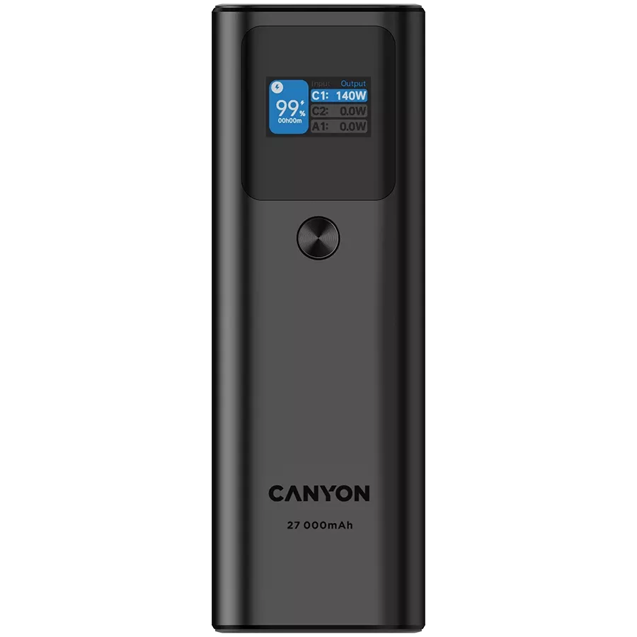 Baterie externă CANYON, 27000 mAh, Black — image №3