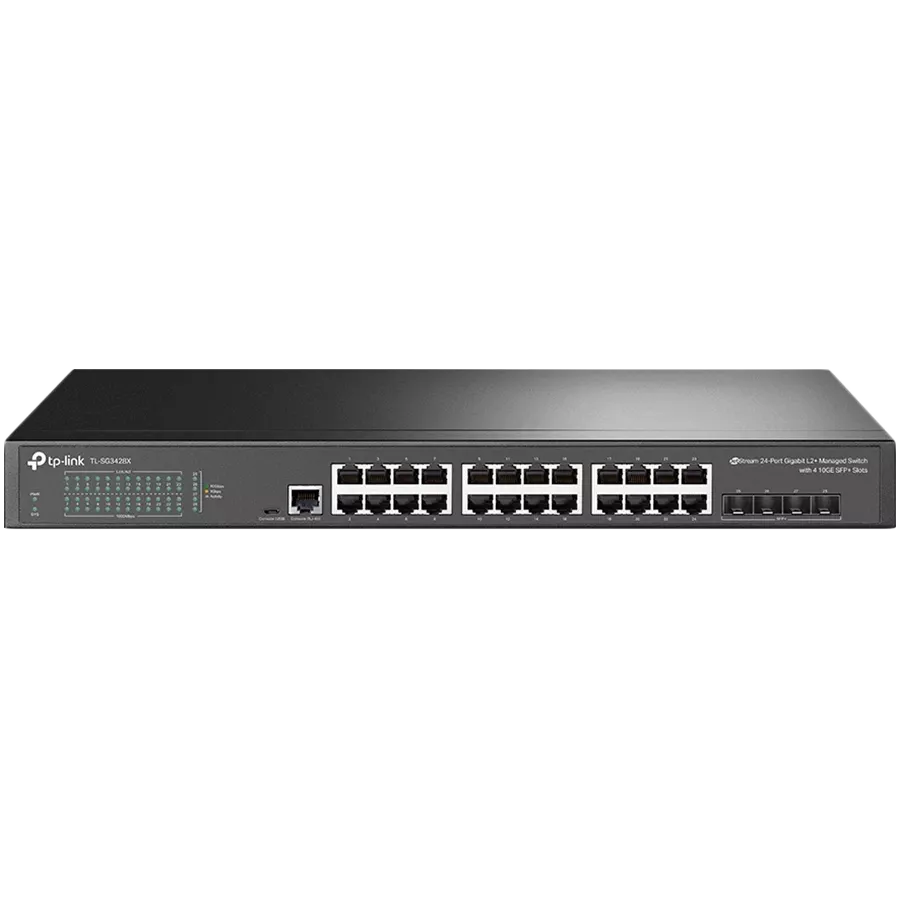 TP-LINK Сетевой коммутатор TL-SG3428X — Изображение №1 TP-LINK Сетевой коммутатор TL-SG3428X — Изображение №1