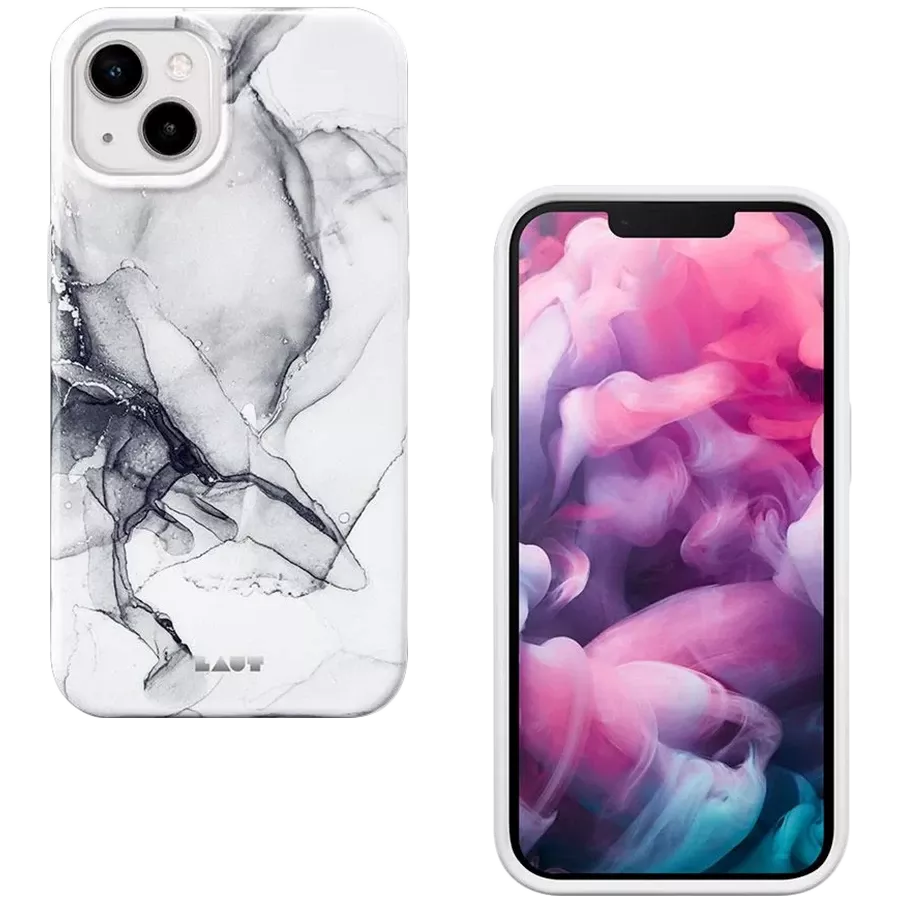 LAUT Θήκη HUEX INK με MagSafe, Λευκό for iPhone 13 — Εικών №1