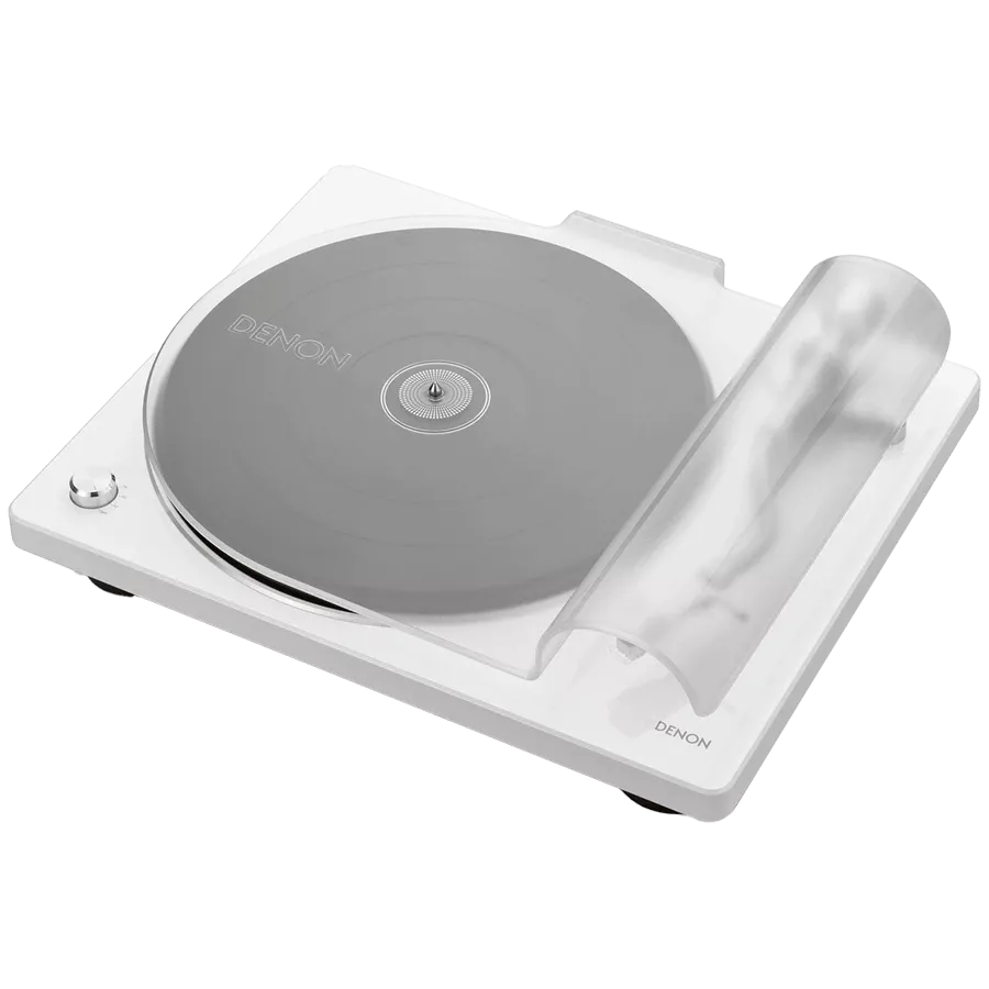 DENON Vinyl Player, Fully Manual, White — Εικών №3
