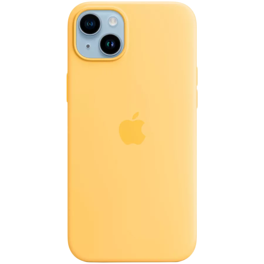 APPLE Silicone Case with MagSafe Sunglow for iPhone 14 Plus — Image №1