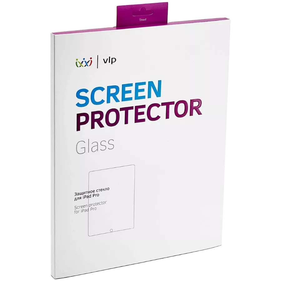 Защитное стекло VLP Protective glass "vlp", oleophobic для iPad Pro 12.9 — image №1