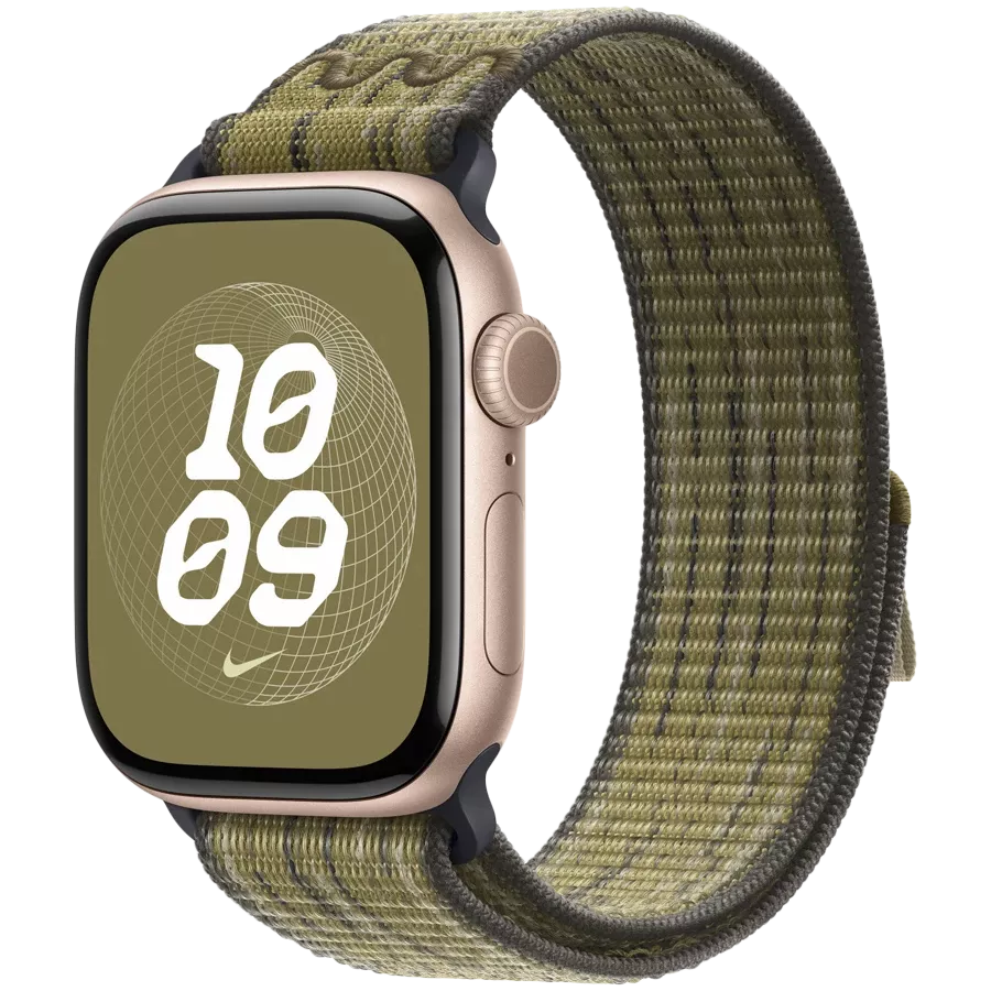 APPLE 40mm Nike Sport Loop Ремінець Nike Sport Loop Green/Grey за Apple Watch 40 mm — Зображення №2